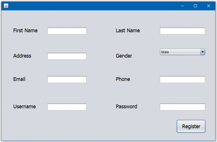 How To Create User Registration Form In Java Using Mysql Database Runcodes 0546